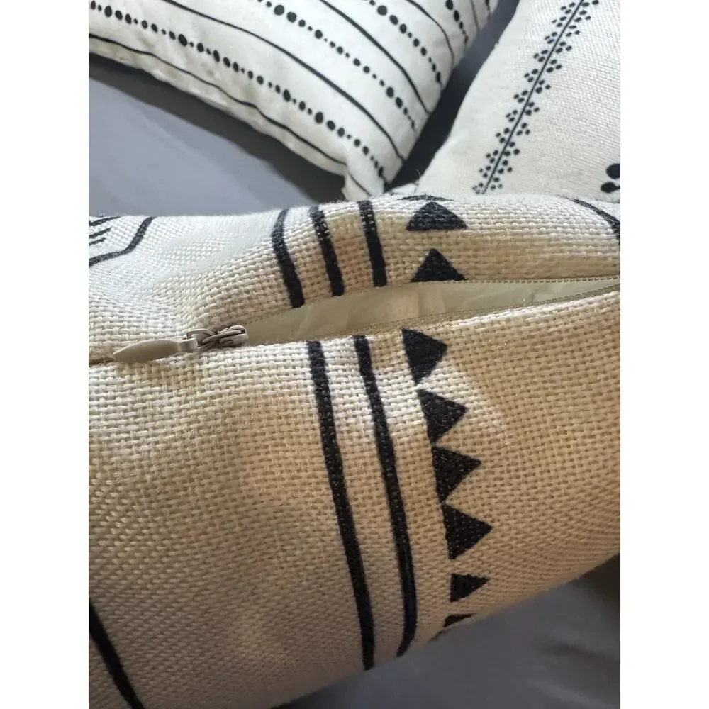 Emvency Throw Pillows Zippered Set Of 4